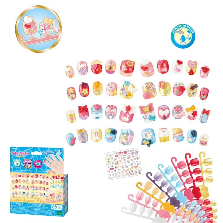 Aquabeads Neglestudio Tema Refill - (35059) i gruppen LEKER, BARN OG BABY / Leker / Håndtverk hos TP E-commerce Nordic AB (D17130)