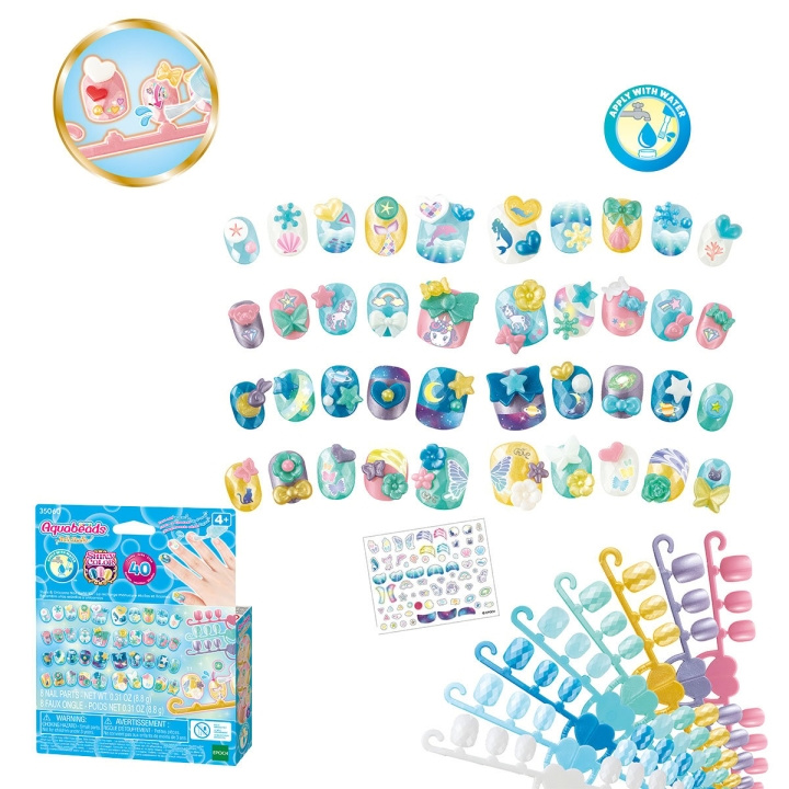 Aquabeads Neglestudio Tema Refill - (35060) i gruppen LEKER, BARN OG BABY / Leker / Håndtverk hos TP E-commerce Nordic AB (D17131)