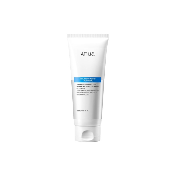 Anua 8 Hyaluronic Acid Hydrating Gentle Foaming Cleanser - 150 ml i gruppen HELSE OG SKJØNNHET / Hudpleie / Ansikt / Dagkrem hos TP E-commerce Nordic AB (D17144)
