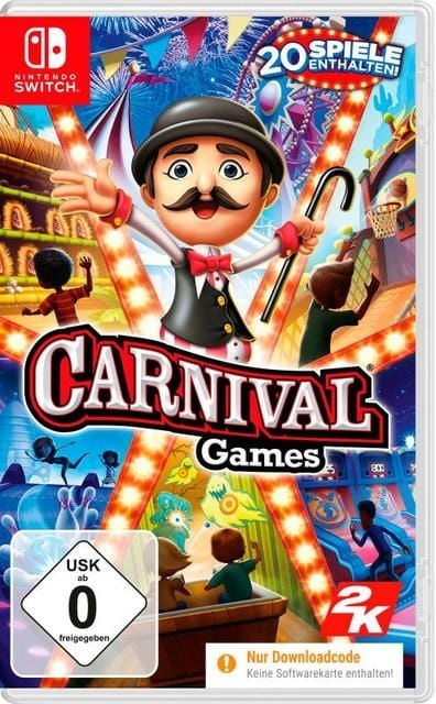 Carnival Games (Code in Box) (DE/Multi in Game) (Switch) i gruppen Elektronikk / TV-spill & tilbehør / Nintendo Switch / Spel hos TP E-commerce Nordic AB (D17149)