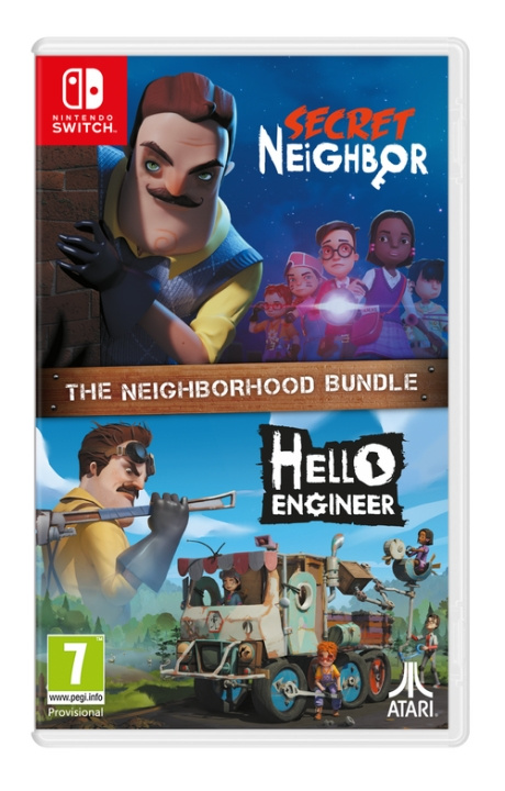 Secret Neighbor + Hello Engineer – The Neighborhood Bundle (Switch) i gruppen Elektronikk / TV-spill & tilbehør / Nintendo Switch / Spel hos TP E-commerce Nordic AB (D17167)