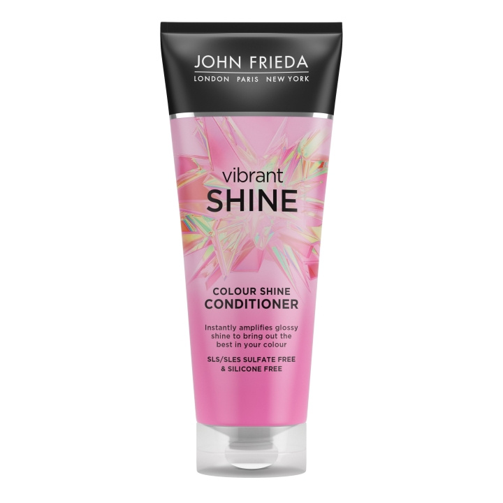 John Frieda Vibrant Shine Color Conditioner - 250 ml i gruppen HELSE OG SKJØNNHET / Hår & styling / Hårpleie / Balsam hos TP E-commerce Nordic AB (D17212)