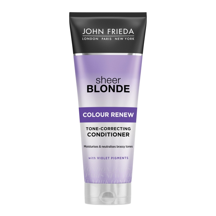 John Frieda Violet Crush for Blondes Purple Conditioner - 250 ml i gruppen HELSE OG SKJØNNHET / Hår & styling / Hårpleie / Balsam hos TP E-commerce Nordic AB (D17215)