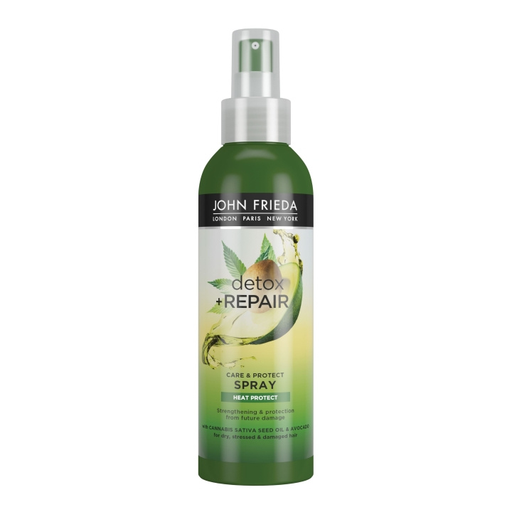 John Frieda Detox & Repair Care & Protect Spray - 200 ml - 250 ml i gruppen HELSE OG SKJØNNHET / Hår & styling / Hårstyling / Hårspray hos TP E-commerce Nordic AB (D17220)