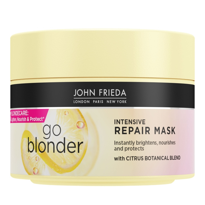 John Frieda Sheer Blonde Go Blonder Intensive Repair Mask - 250 ml i gruppen HELSE OG SKJØNNHET / Hår & styling / Hårpleie / Hårmaske hos TP E-commerce Nordic AB (D17225)