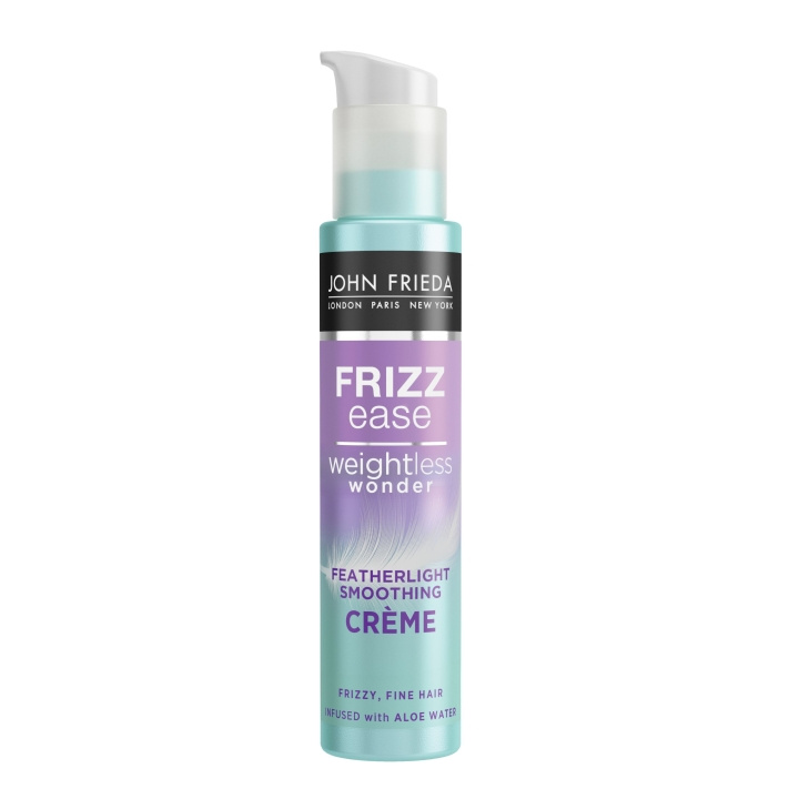John Frieda Frizz Ease Weightless Wonder Featherlight Smoothing Crème - 100 ml i gruppen HELSE OG SKJØNNHET / Hår & styling / Hårpleie / Hårolje hos TP E-commerce Nordic AB (D17229)