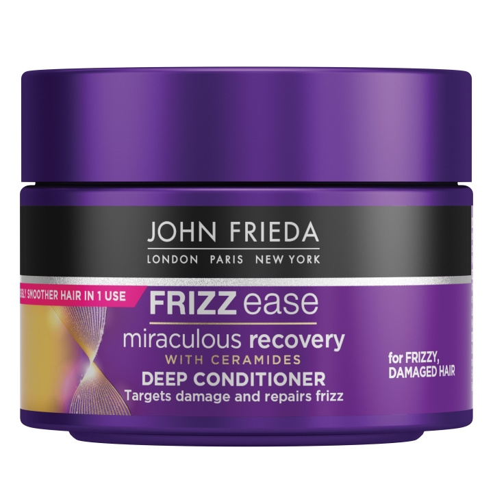 John Frieda Frizz Ease Miraculous Recovery Deep Conditioner - 250 ml i gruppen HELSE OG SKJØNNHET / Hår & styling / Hårpleie / Balsam hos TP E-commerce Nordic AB (D17232)