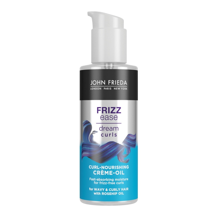 John Frieda Frizz Ease Dream Curls Curl Defining Oil - 100 ml i gruppen HELSE OG SKJØNNHET / Hår & styling / Hårpleie / Hårolje hos TP E-commerce Nordic AB (D17236)