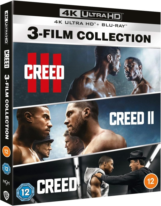 Creed / Creed II / Creed III 4K Ultra HD + Blu-Ray i gruppen Elektronikk / Lyd & Bilde / TV og tilbehør / Filmer / Blu-ray hos TP E-commerce Nordic AB (D17266)