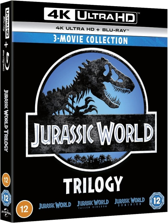 Jurassic World Trilogy 4K Ultra HD + Blu-Ray i gruppen Elektronikk / Lyd & Bilde / TV og tilbehør / Filmer / Blu-ray hos TP E-commerce Nordic AB (D17267)