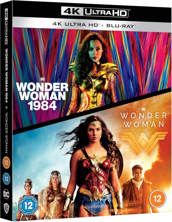 Wonder Woman / Wonder Woman 1984 4K Ultra HD + Blu-Ray i gruppen Elektronikk / Lyd & Bilde / TV og tilbehør / Filmer / Blu-ray hos TP E-commerce Nordic AB (D17269)