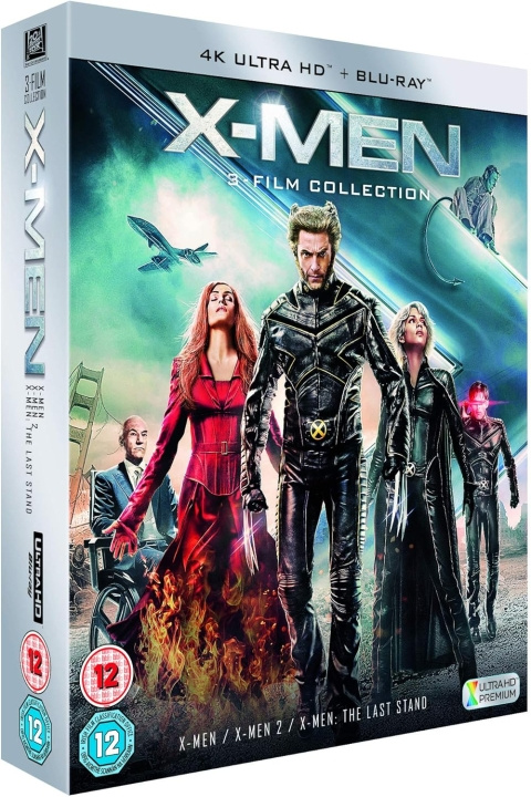 X-Men / X-Men 2 / X-Men 3 - The Last Stand 4K Ultra HD + Blu-Ray i gruppen Elektronikk / Lyd & Bilde / TV og tilbehør / Filmer / Blu-ray hos TP E-commerce Nordic AB (D17270)