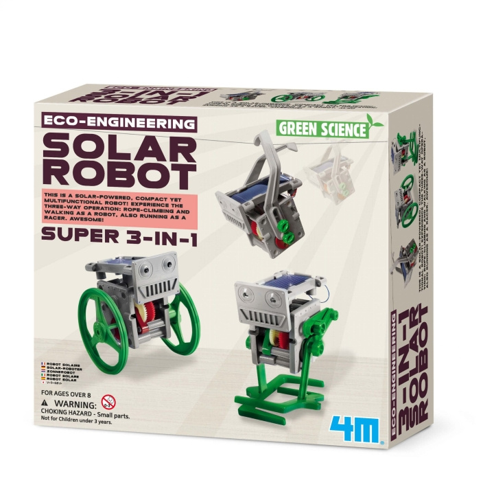 4M Eco-Engineering 3-i-1 mini-solrobot - (4M-3377) i gruppen LEKER, BARN OG BABY / Leker / Eksperiment & DIY hos TP E-commerce Nordic AB (D17277)