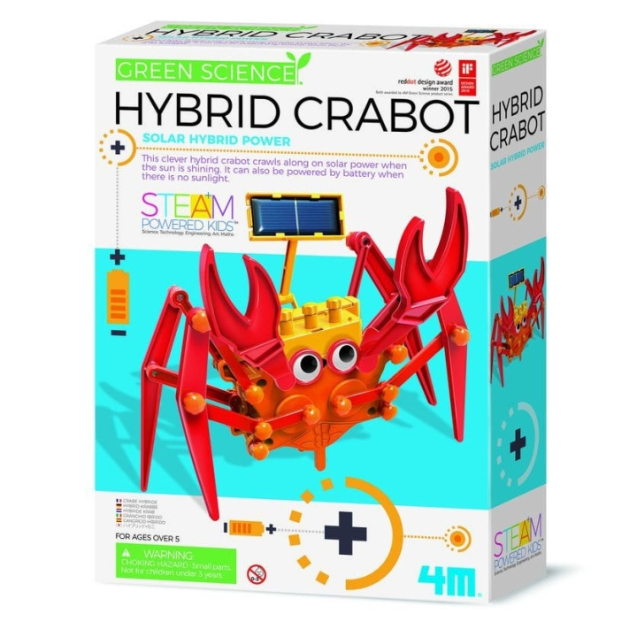 4M Green Science / Hybrid Crabot - (4M-03448) i gruppen LEKER, BARN OG BABY / Leker / Eksperiment & DIY hos TP E-commerce Nordic AB (D17281)