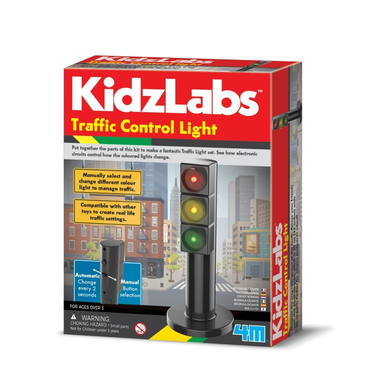 4M KidzLabs Trafikkontrolllys - (4M-03441) i gruppen LEKER, BARN OG BABY / Leker / Eksperiment & DIY hos TP E-commerce Nordic AB (D17287)
