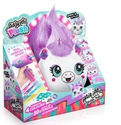 Airbrush Plush Hair\'iffic 17 cm Squish Pal 2 stk - (1040) i gruppen LEKER, BARN OG BABY / Babyleker (0-3 år) / Kosedyr hos TP E-commerce Nordic AB (D17309)