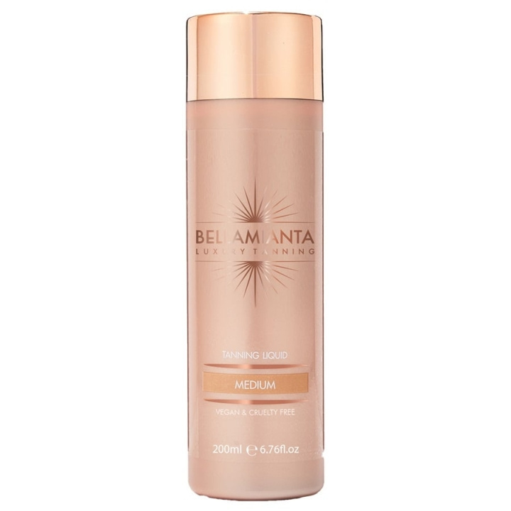 Bellamianta Tanning Liquid Medium 200 ml i gruppen HELSE OG SKJØNNHET / Hudpleie / Soling / Brun uten sol hos TP E-commerce Nordic AB (D17345)