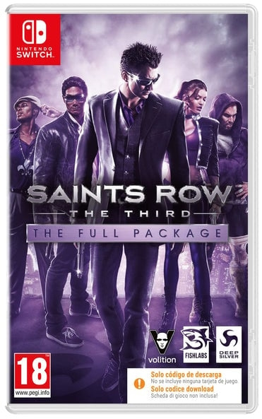 Saints Row The Third (Code in Box) (IT/Multi in Game) (Switch) i gruppen Elektronikk / TV-spill & tilbehør / Nintendo Switch / Spel hos TP E-commerce Nordic AB (D17364)