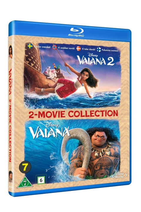 VAIANA 2-MOVIE COLLECTION i gruppen Elektronikk / Lyd & Bilde / TV og tilbehør / Filmer / Blu-ray hos TP E-commerce Nordic AB (D17377)