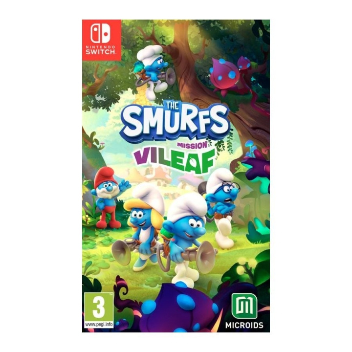 The Smurfs : Mission Vileaf (Switch) i gruppen Elektronikk / TV-spill & tilbehør / Nintendo Switch / Spel hos TP E-commerce Nordic AB (D17379)