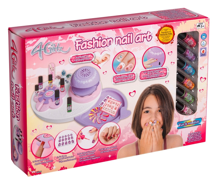 4-Girlz Neglesalong-sett (63235) i gruppen LEKER, BARN OG BABY / Leker / Håndtverk hos TP E-commerce Nordic AB (D17403)