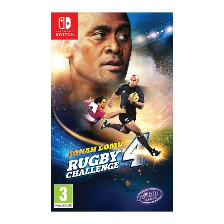 Jonah Lomu Rugby Challenge 4 (Switch) i gruppen Elektronikk / TV-spill & tilbehør / Nintendo Switch / Spel hos TP E-commerce Nordic AB (D17415)