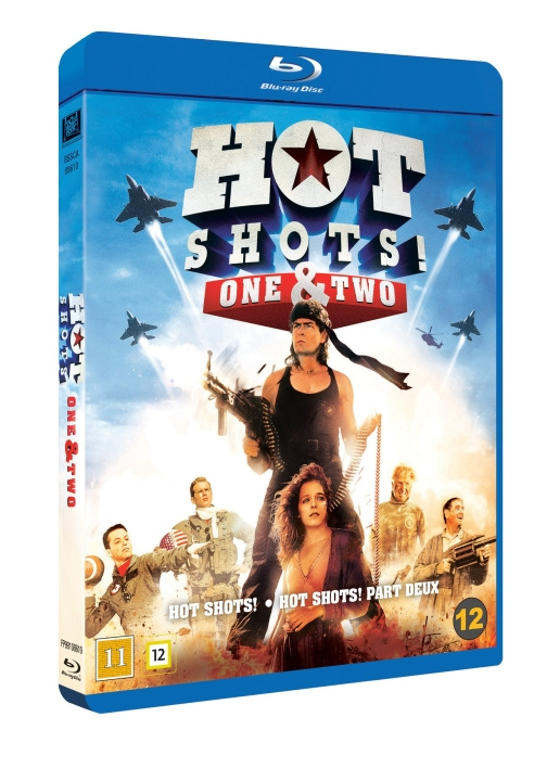 Hot Shots! 1 and 2 Boxset (Blu-Ray) i gruppen Elektronikk / Lyd & Bilde / TV og tilbehør / Filmer / Blu-ray hos TP E-commerce Nordic AB (D17435)