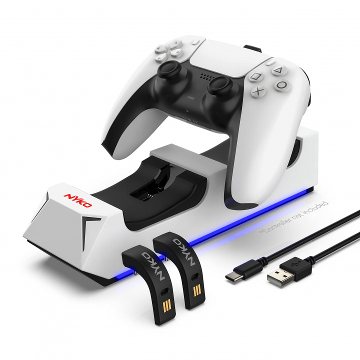 Nyko Ladestasjon for Ps5 i gruppen Elektronikk / TV-spill & tilbehør / Sony PlayStation 5 hos TP E-commerce Nordic AB (D17476)