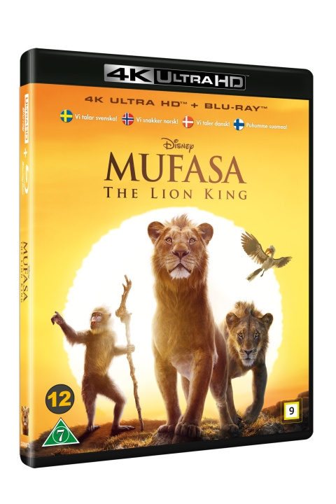 MUFASA: THE LION KING i gruppen Elektronikk / Lyd & Bilde / TV og tilbehør / Filmer / Blu-ray hos TP E-commerce Nordic AB (D17484)
