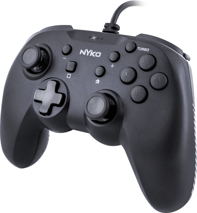 Nyko Prime Wired Controller - svart for Switch i gruppen Elektronikk / TV-spill & tilbehør / Nintendo Switch / Tilbehør hos TP E-commerce Nordic AB (D17502)