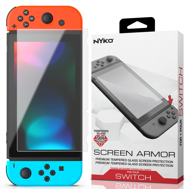 Nyko Screen Armor i gruppen Elektronikk / TV-spill & tilbehør / Nintendo Switch / Tilbehør hos TP E-commerce Nordic AB (D17504)