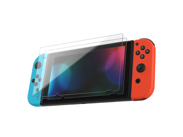 Nyko Screen Armor Duo i gruppen Elektronikk / TV-spill & tilbehør / Nintendo Switch / Tilbehør hos TP E-commerce Nordic AB (D17505)