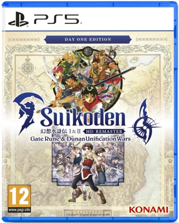 Suikoden I and II HD Remaster (Day 1 Edition) (PS5) i gruppen Elektronikk / TV-spill & tilbehør / Sony PlayStation 5 / Spill hos TP E-commerce Nordic AB (D17527)