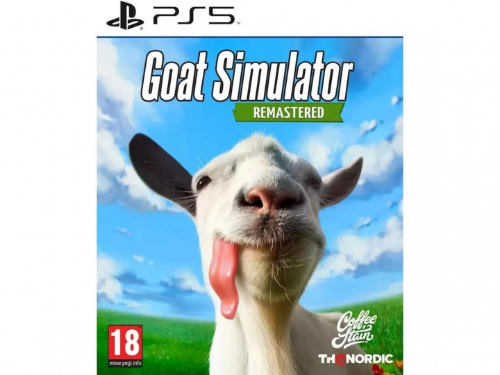 Goat Simulator Remastered (PS5) i gruppen Elektronikk / TV-spill & tilbehør / Sony PlayStation 5 / Spill hos TP E-commerce Nordic AB (D17557)