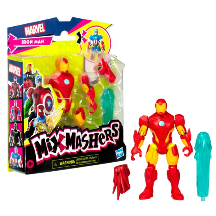 AVENGERS Marvel Iron Man Mix Mashers Actionfigur (F9269) i gruppen LEKER, BARN OG BABY / Leker / Dukker & tilbehør hos TP E-commerce Nordic AB (D17559)