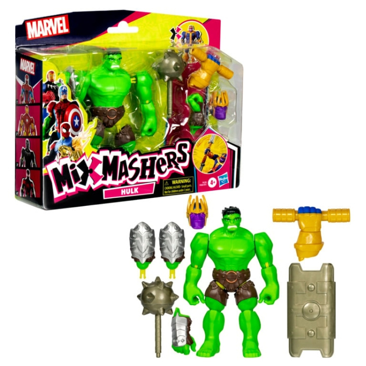 AVENGERS MixMashers Marvel Hulk Actionfigur (F9270) i gruppen LEKER, BARN OG BABY / Leker / Dukker & tilbehør hos TP E-commerce Nordic AB (D17560)