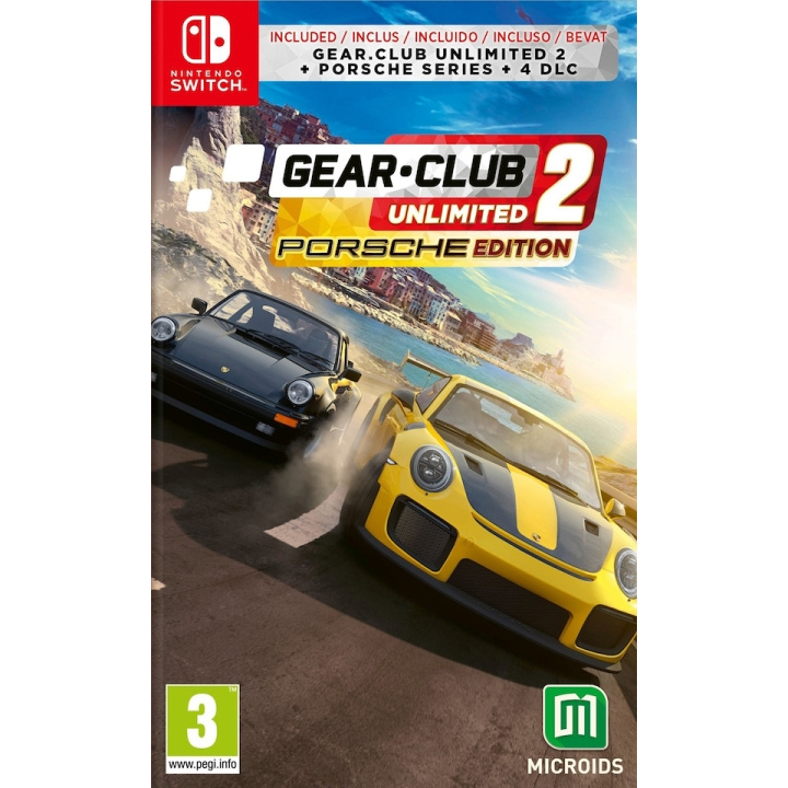 Gear.Club Unlimited 2 (Porsche Edition) (Switch) i gruppen Elektronikk / TV-spill & tilbehør / Nintendo Switch / Spel hos TP E-commerce Nordic AB (D17562)
