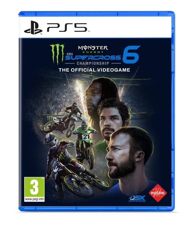Monster Energy Supercross – The Official Videogame 6 (PS5) i gruppen Elektronikk / TV-spill & tilbehør / Sony PlayStation 5 / Spill hos TP E-commerce Nordic AB (D17564)