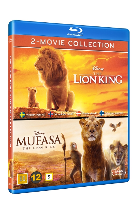 THE LION KING 2-MOVIE COLLECTION i gruppen Elektronikk / Lyd & Bilde / TV og tilbehør / Filmer / Blu-ray hos TP E-commerce Nordic AB (D17572)