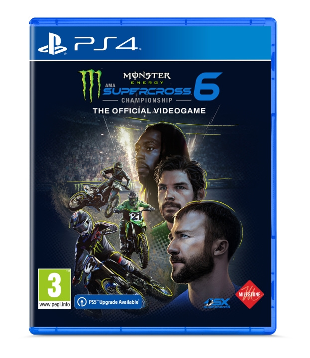 Monster Energy Supercross – The Official Videogame 6 (PS4) i gruppen Elektronikk / TV-spill & tilbehør / Sony PlayStation 4 / Spill hos TP E-commerce Nordic AB (D17574)