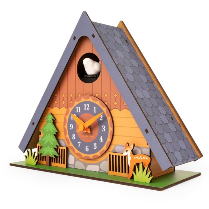 Kikkerland Gjøkeklokke - 22 cm x 18,25 cm x 9 cm i gruppen SPORT, FRITID & HOBBY / Morsomme produkter / Morsomme produkter hos TP E-commerce Nordic AB (D17591)
