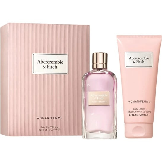 Abercrombie & Fitch First Instinct For Her EDP 100 ml + Bodylotion 200 ml i gruppen HELSE OG SKJØNNHET / Gavesett / Gavesett for henne hos TP E-commerce Nordic AB (D17685)