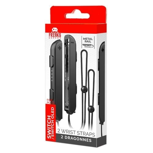 Trade Invaders Joy-Con håndleddsstropp * 1 par svart i gruppen Elektronikk / TV-spill & tilbehør / Nintendo Switch / Tilbehør hos TP E-commerce Nordic AB (D17691)