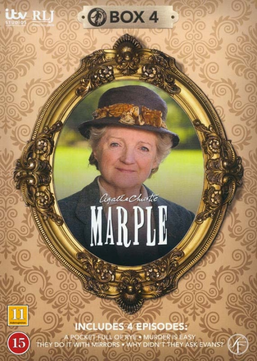 Miss Marple: Box 4 - Episode 13-16 (2-disc) - DVD i gruppen Elektronikk / Lyd & Bilde / TV og tilbehør / Filmer / DVD hos TP E-commerce Nordic AB (D17770)