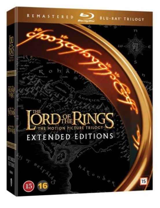 The Lord of the Rings: Extended Trilogy Box i gruppen Elektronikk / Lyd & Bilde / TV og tilbehør / Filmer / Blu-ray hos TP E-commerce Nordic AB (D17774)