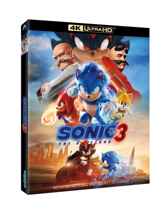 SONIC THE HEDGEHOG 3 i gruppen Elektronikk / Lyd & Bilde / TV og tilbehør / Filmer / Blu-ray hos TP E-commerce Nordic AB (D17788)