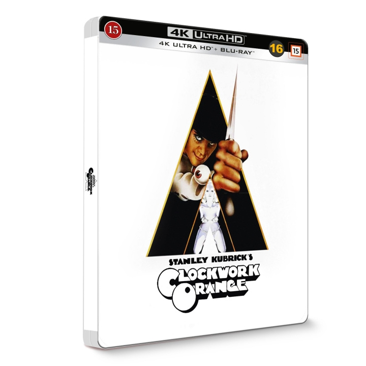 CLOCKWORK ORANGE STEELBOOK - Limited edition i gruppen Elektronikk / Lyd & Bilde / TV og tilbehør / Filmer / Blu-ray hos TP E-commerce Nordic AB (D17794)