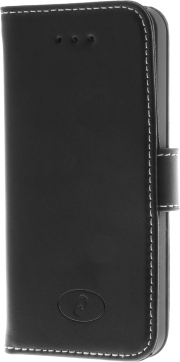 Insmat Exclusive Flip Case lommebokveske Apple iPhone SE, svart i gruppen SMARTTELEFON & NETTBRETT / Mobilbeskyttelse / Apple / iPhone X/XS hos TP E-commerce Nordic AB (D17832)