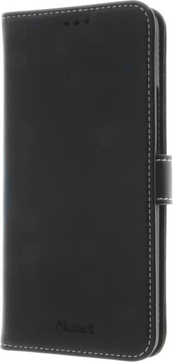 Insmat Eksklusivt Flip Case lommebokveske, Oneplus Nord, svart i gruppen SMARTTELEFON & NETTBRETT / Mobilbeskyttelse / OnePlus hos TP E-commerce Nordic AB (D17875)