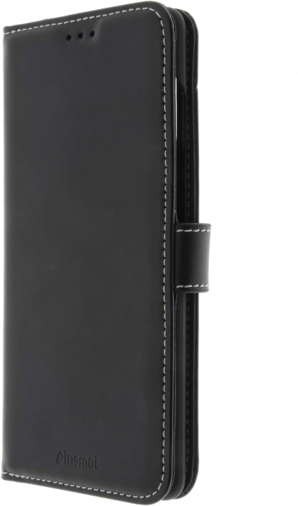 Insmat Eksklusivt flip-etui, Samsung S20 FE 5G / Galaxy S20 FE, svart i gruppen SMARTTELEFON & NETTBRETT / Mobilbeskyttelse / Samsung hos TP E-commerce Nordic AB (D17877)